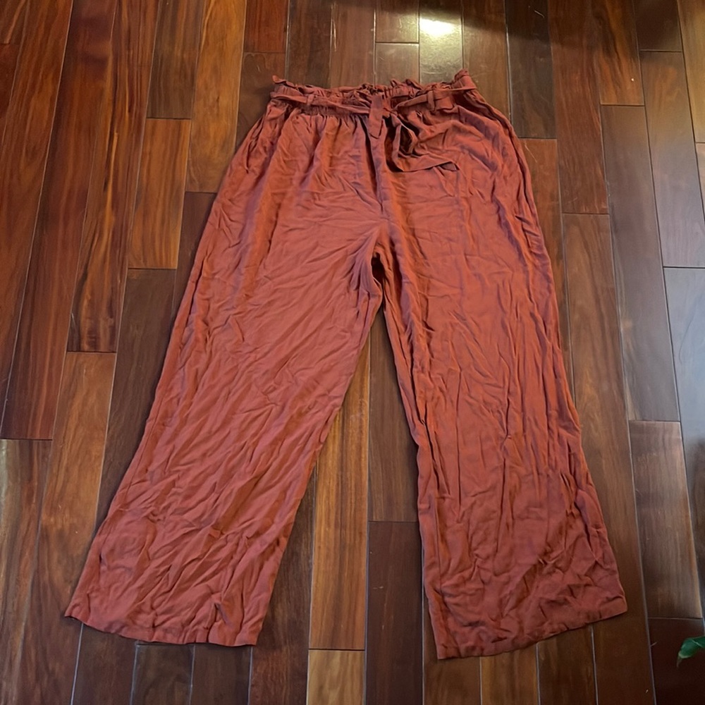 Xl Live To Be Spoiled Wide Leg Pants